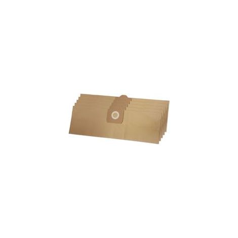 Lot de 5 Premium Sacs d'aspirateur pour Karcher WD 3, WD3, WD3P, MV 3, MV3, MV3P, Wet & Dry, 6.959.130, 6.959.130.0, A 2201, 2204, 2504 pour Rowenta Bully Pour Parkside Lidl En papier spécial H255 (1/2)