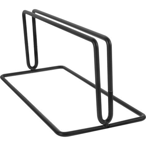 Pince de séparation en verre aluminium noir mat, déflecteur (1/5)