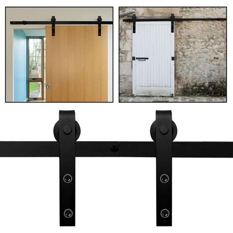 Sistema di porte scorrevoli Stripes 363 cm Binario per porte scorrevoli Accessori per porte in legno (1/5)