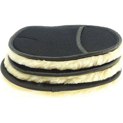 Gant éponge pour voiture, gant de lavage et de polissage en microfibre (1/5)