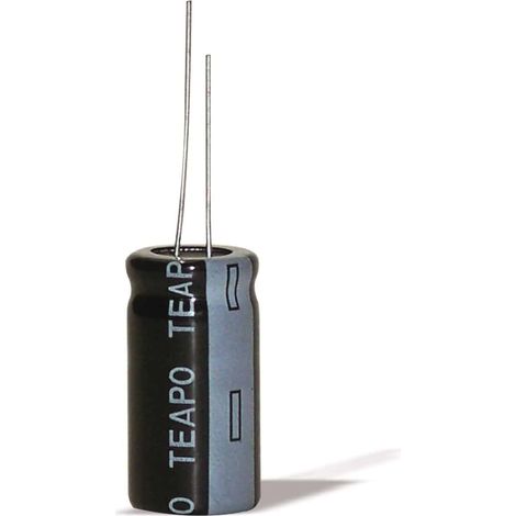 TEAPO Miniatur-Alu-Elko 47µF, 16V, radial, RM 1,5, KSS476M016S1A5C07K
