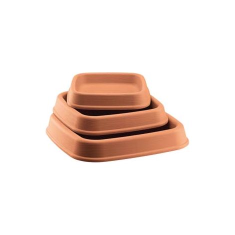 SOTTOVASO QUADRO  45, ø cm.38x38 h.6    DI MARTINO
