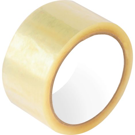 Ruban adhésif pour carton d'emballage, incolore, transparent 48 mm x 50 m Vorstahl (1/3)