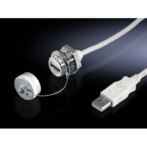 Rittal SZ 2482.210 Prolunga per interfaccia USB A Ottone 1 pz.