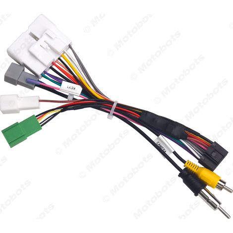 Versatile power cable suitable for 2008-2018 Isuzu D-MAX power cables with rearview screen retrofit power cables. (1/4)