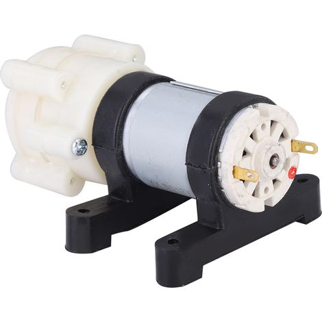 Mini pompa per acquario, 12V CC, 1,5-2 l/min, con accessori a membrana. (1/5)