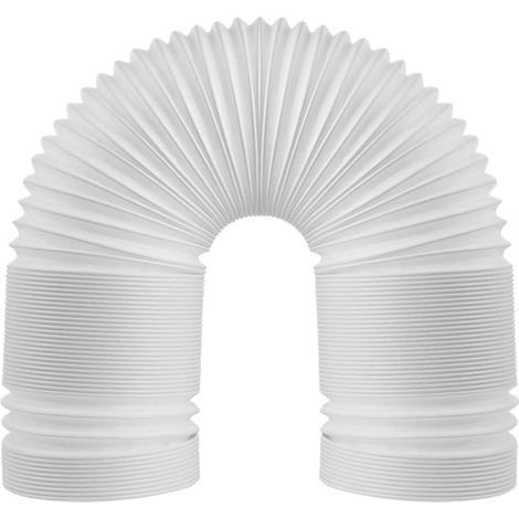 Tuyau De Climatisation Mobile. Tuyau D'échappement De Climatiseur Portable. Extensible De Ventilation 130mm Longueur 1.5 M. Flexible Tuyaus D'evacuation Pour Clim Lave Vaisselle Seche Linge D'aération (1/5)