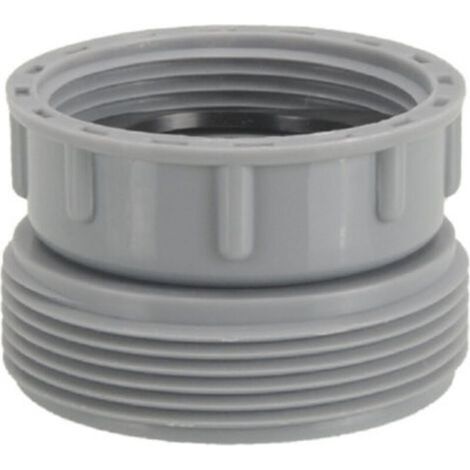 Ecleanfy-Réducteur de bonde d'évier de cuisine (femelle 45 mm vers mâle 58 mm) pour crépine d'évier de cuisine (1/2)