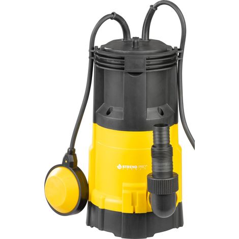 Pumpe Strend Pro Garden NSP3D750-K, Schmutzwasser-Tauchpumpe, 750W, 2-in-1, 14000 l/h, 10 m Kabel, bis 1 mm Korngröße (1/5)