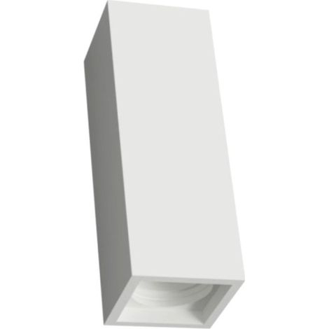 Applique gesso lampadari bartalini ailuig 1100 gu10 led biemissione verniciabile