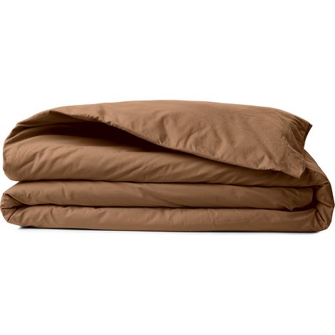Ranforce King Quilt Cover (FR) 100% Algodón RANFORCE Marrón (1/5)