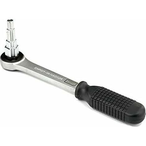 Clé De Radiateur - Acier Au Carbone - 5 Tailles 10 11 12 5 16 21 Mm - Pour Vannes De Radiateur Et Robinets - 1 Pièce (1/5)