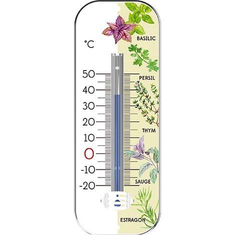 Thermomètre Métal 19 Cm Avec Motif Thermomètre Métal 19 Cm Avec Motif - Stil