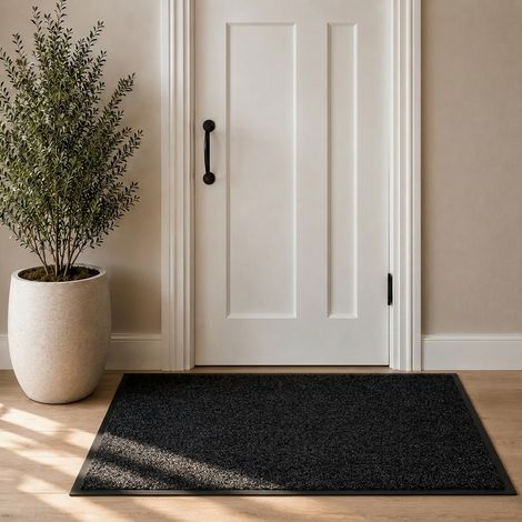 Tapis absorbant Twister 90x150cm noir (1/4)