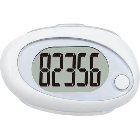 Compteur De Pas for La Marche, Podomètre 3D avec Clip Et Lanière, Longue Durée De Veille, Podomètre for Personnes Âgées avec Correction D'erreur pour Lecture Précise (1/5)
