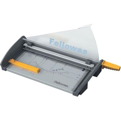 Guillotina Fellowes Plasma A4 negro y amarillo para oficina (1/3)