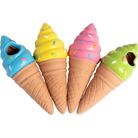 Jardinage : Arrosoir Automatique "Terracotta" 4x + Cartoon (Frog 100ml, Hedgehog 135ml, Rabbit 105ml, Ice Cream 85ml) pour Plantes (1/5)