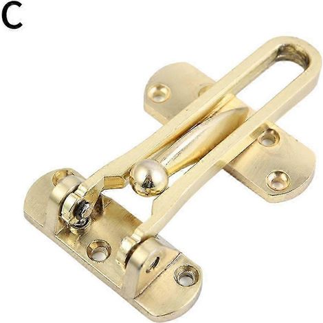 Chaîne de sécurité pour porte, verrou de sécurité avec loquet et vis, multifonctionnel exceptionnel