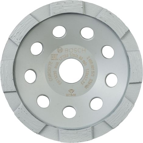 Bosch Diamanttopfscheibe Standard for Concrete 125 x 22,23 x 5 mm 2608601573 (1/4)