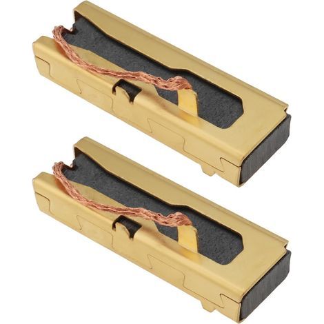 Lot de 2 Balais de charbon 5,5 x 11 x 37 mm Métal pour Festo Festool CTL CTM Scie (1/5)