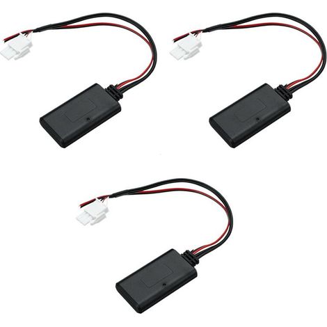 3 moduli radio stereo con cavo adattatore AUX per musica per GL1800 Goldwing