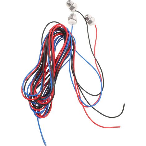 3 Pièces Indicateur de Niveau de Liquide Sonde en Acier Inoxydable de 2m pour Contrôle Rapide du Niveau d'eau en Extérieur et Prévention de Débordement (1/5)