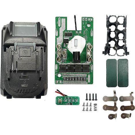Boîtier de rangement pour batterie 5 noyaux Makita 21700 avec carte de protection et charge rapide DC6A et carte de protection 4TOLL (1/5)