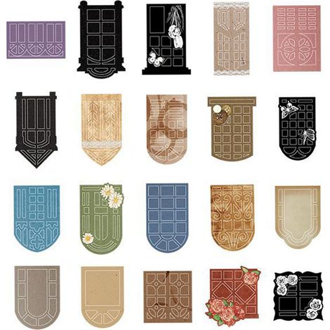 20 autocollants rétro vintage pour scrapbooking, style esthétique, adhésifs faciles à appliquer, décoration pour journal, planner, carnet, fenêtre. (1/5)