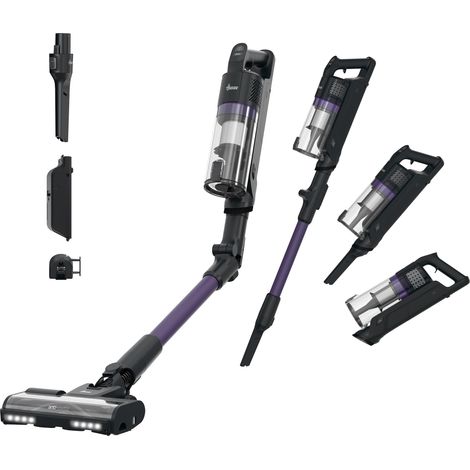 Hoover HF1 CORE Scopa Elettrica Senza Fili, spazzola multi-superficie con Tecnologia Anti-Twist, 3 modalità di potenza, Autonomia 50 Minuti, QuickPark, luci LED, 200W [XEUF1CHX] (1/5)