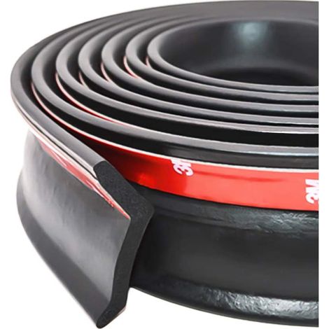 Guarnizione flessibile in gomma per porte da garage, guarnizione per portiere auto per riduzione del rumore e protezione dalla polvere, resistente alle alte temperature e al freddo. (1/5)