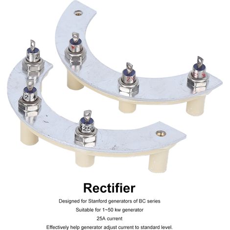 Redresseur à pont de diodes pour groupe électrogène, accessoire outillage électrique, régulation de courant (1/5)