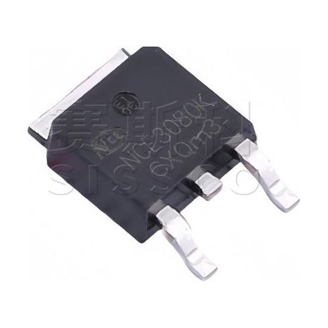 Neuer NCE3080K TO-252-2 N-Kanal-MOSFET-Transistor, 30 V, 80 A, 5,5 mΩ, elektronisches Bauteil (5 Stück zum Zusammenbauen).