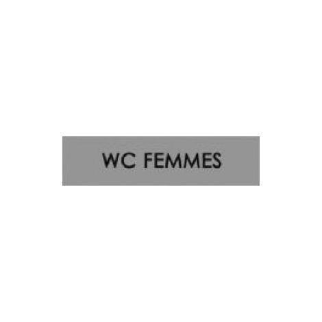 Plaques signalétiques WC Femmes
