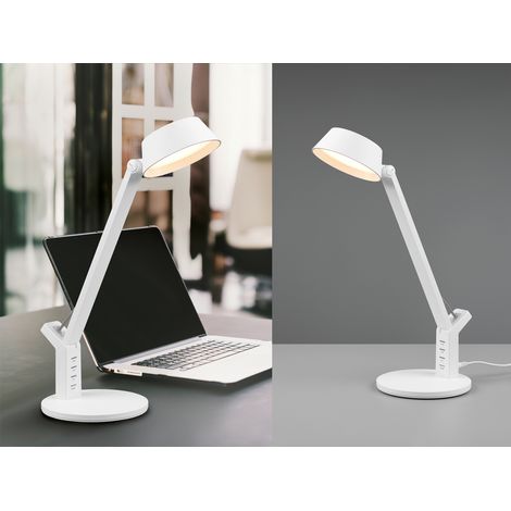 LED Schreibtischleuchte AVA dimmbar, mit USB Ladefunktion & Tageslicht, 40cm (1/5)
