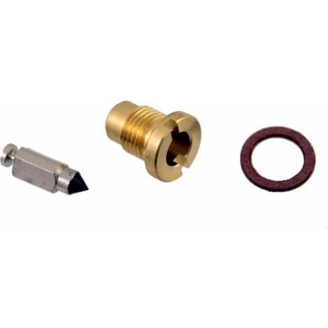 Pointeau & Siège Adaptable Pour Carburateur Briggs & Stratton Modèles 6 à 8 Ch. 140000,170000 & 190000.remplace Origine: 293962,