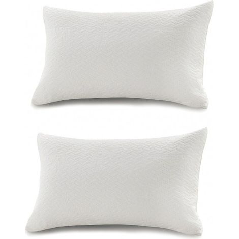 Oreiller Pack 2 100% flocons de viscose et pur 70 cm