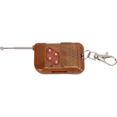 Télécommande sans fil 4 boutons 433,92 MHz pour ouvre-porte de garage avec éclairage LED intégré. Fonction clonage. Compatible avec les vélos et les voitures. (1/5)