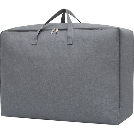 Set di 5 organizer da riporre sotto il letto, impermeabili e robusti, ideali per organizzare vestiti, sacchi per traslochi e riporre abiti (Colore: Grigio, Dimensioni: 70 x 50 x 26 cm)