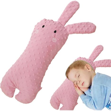 Weiches, langes, hochelastisches Plüsch-Babykissen zum Kuscheln und für Komfort im Familienzimmer