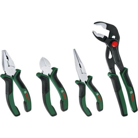 BOSCH 1600A02W7K Jeu de pinces (4 pièces)