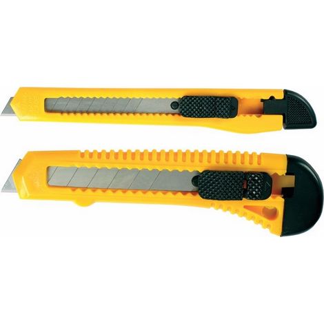 Cutter Taglierino Lama a Spezzare 9 mm Guida Pvc Maurer - Cf. In Blister