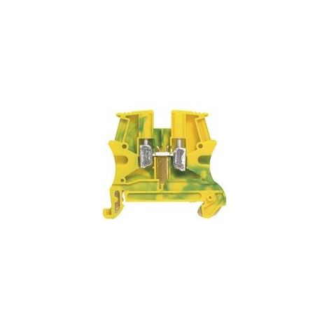 Legrand 037171 - Bloque de terminales Viking 3 - para conductor de protección de pies metálico - carril sim - paso 6