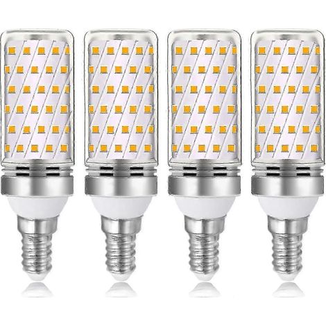 Ampoule LED E14 16 W blanc chaud 3000 K 1600 lm, équivalent à une lampe halogène 100 W/120 W, 230 V CA, non dimmable (1/5)