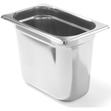 Contenitore GN 1/4, acciaio inox, linea Profi, altezza 150 mm - Hendi 801611 (1/3)