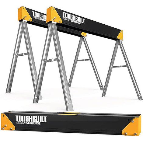 Paquete de 2 caballetes C300 TOUGHBUILT (Capacidad 1 tonelada/par) - TB-C300-2-XEA