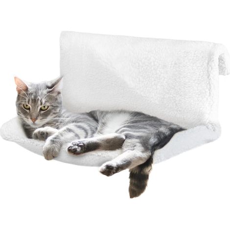 1 Lit Chauffant Radiateur, Cadre Métal Pliable, Housse Polaire Lavable, Pour Chat Et Petit Animal