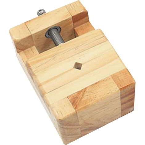 Étau de Fixation Outil Professionnel en Bois et Métal Organiseur D'outils et Pince de Gravure pour Sculpture sur Pierre pour Sculpteurs Débutants pour Ateliers de Sculpture (1/5)