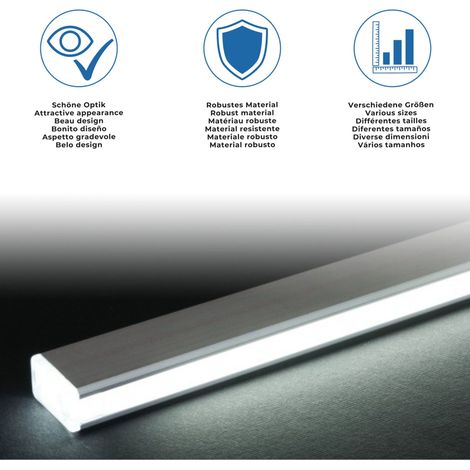 PROVISTON  Eckverbinder  Für LED Aluminiumprofil  Led-Beleuchtung  Indirekte Beleuchtung  LED Leisten  1 Stück