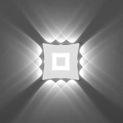 18W Moderne Lampe Murale LED Applique Murale Imperméable IP65 Aluminium Lampe de Mur LED Intérieur Extérieur pour Salon Chambre à Coucher Salle