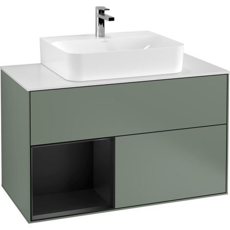 Villeroy & Boch F111PDGM Meuble sous-lavabo Finion F11 (1/2)